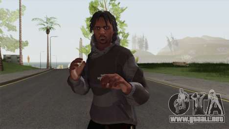 The North Face Black Guy para GTA San Andreas