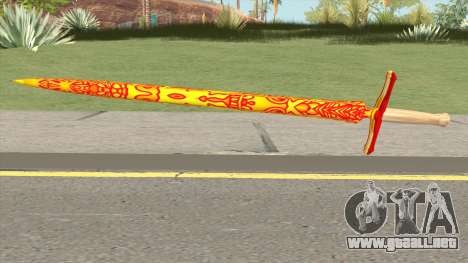 Dragon Sword para GTA San Andreas