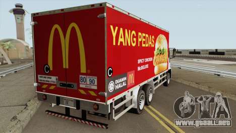 DFT 30 McDonalds Malaysia Spicy Chicken McDeluxe para GTA San Andreas