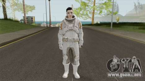 GTA Online: Arena Wars - White Astronaut para GTA San Andreas