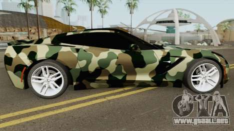 Chevrolet Corvette C7 (Army Style) para GTA San Andreas