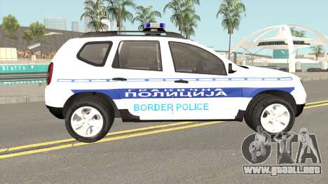 Dacia Duster Serbian Border Police para GTA San Andreas