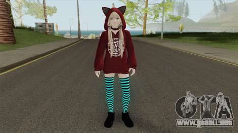 Marie Rose Fuwa Kumi Outfit para GTA San Andreas