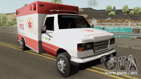 Ambulance TCGTABR para GTA San Andreas