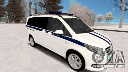 Mercedes Benz Vito Policía para GTA San Andreas
