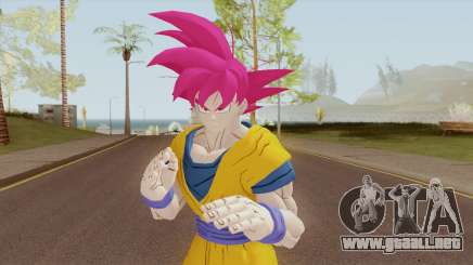 Goku SSJ God para GTA San Andreas