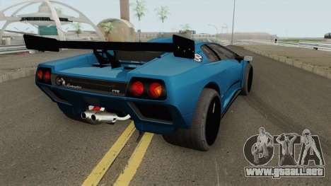 Lamborghini Diablo GT-R HQ 1999 para GTA San Andreas