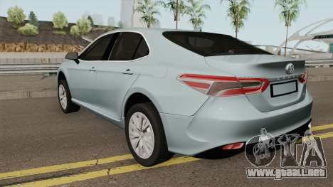 Toyota Camry 2019 LE para GTA San Andreas