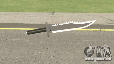 Knife Rambo para GTA San Andreas