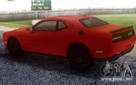 Dodge Hellcat Stock para GTA San Andreas