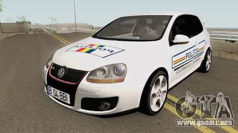 Volkswagen Golf 5 Baieti Buni para GTA San Andreas
