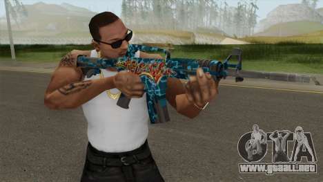 CS:GO M4A1 (Silence Skin) para GTA San Andreas