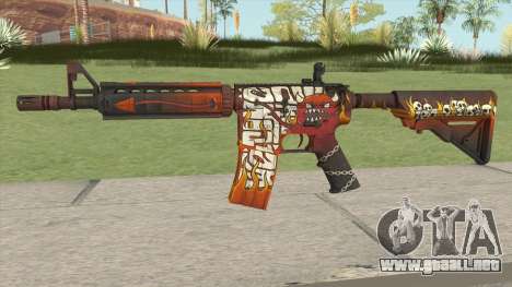 CS-GO M4A4 Hellfire para GTA San Andreas