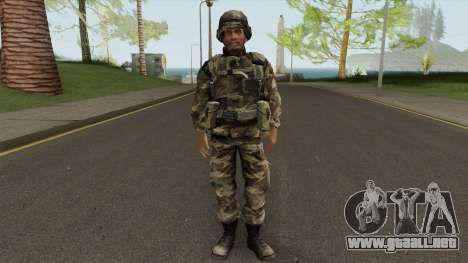 CJ Militar para GTA San Andreas
