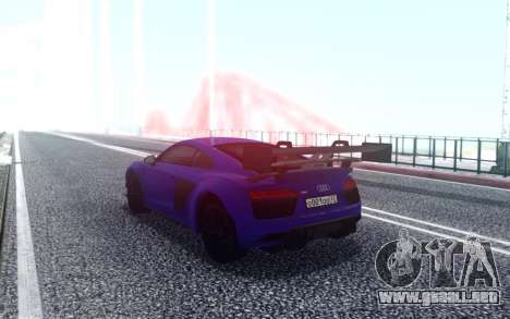 Audi R8 2015 para GTA San Andreas