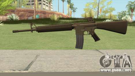 M16A2 Full Desert Camo (Ext Mag) para GTA San Andreas