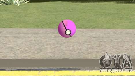 Poke Ball (Pink) para GTA San Andreas