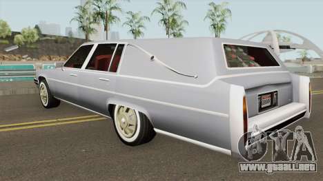 Cadillac Fleetwood Hearse (Romero Style) v1 1985 para GTA San Andreas