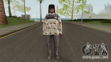 Skin Random 136 (Outfit North Face) para GTA San Andreas