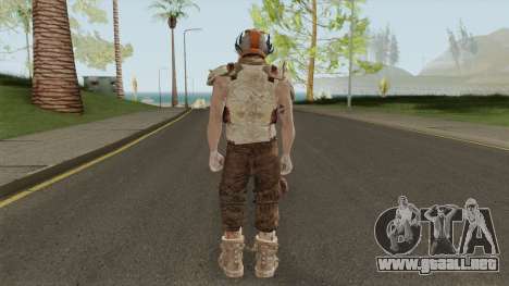 Zombie With Arena War Outfit para GTA San Andreas