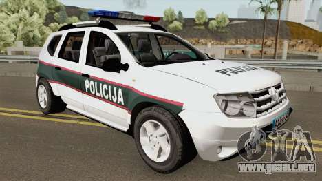 Renault Duster Policija Bih para GTA San Andreas