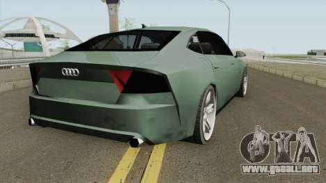 Audi A7 (SA Style) para GTA San Andreas