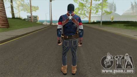 Skin Random 144 (Outfit Captain America) para GTA San Andreas