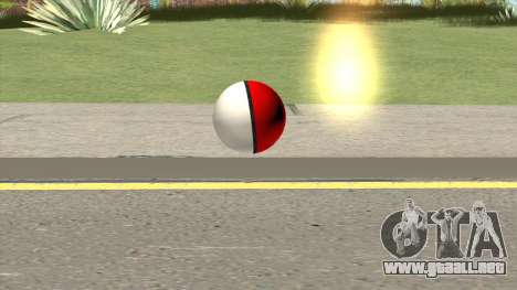Poke Ball (Red) para GTA San Andreas
