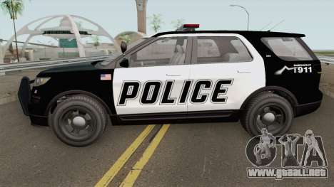 Vapid Police Cruiser Utility GTA V IVF para GTA San Andreas