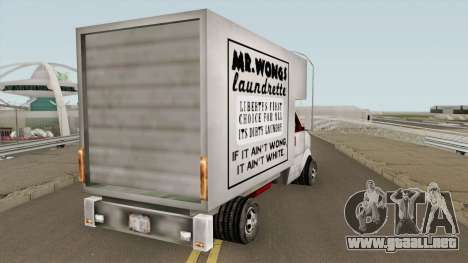 Mr Wongs Laundry Truck (GTA III) para GTA San Andreas