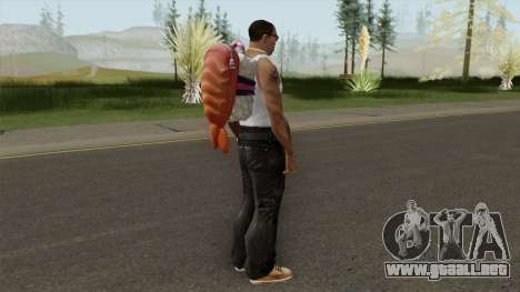 Sushi Backpack (Parachute) para GTA San Andreas