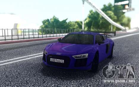 Audi R8 2015 para GTA San Andreas