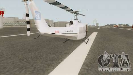 Bell UH-1 Huey United Nations para GTA San Andreas