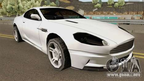 Aston Martin DB9 Low Poly para GTA San Andreas