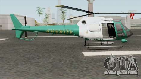 Los Santos County Sheriff Helicopter para GTA San Andreas