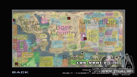 G-Soldier LSRP Detailed Map Radar para GTA San Andreas