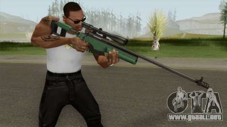 SAKO TRG-42 Sniper Rifle (Green) para GTA San Andreas