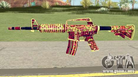 CS:GO M4A1 (Soultaker Skin) para GTA San Andreas