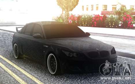 BMW M5 E60 Hamman para GTA San Andreas