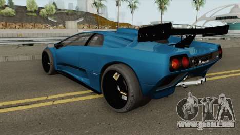 Lamborghini Diablo GT-R HQ 1999 para GTA San Andreas