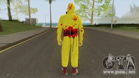 HazMat Skin Zombie para GTA San Andreas