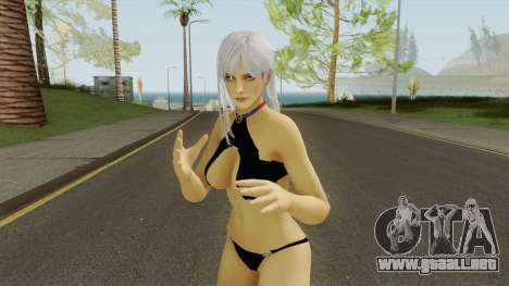 Christie Mashup Swimsuit para GTA San Andreas