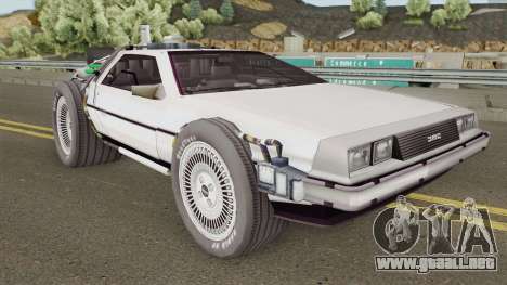 Delorean DMC-12 Time Machine BTTF 2 para GTA San Andreas