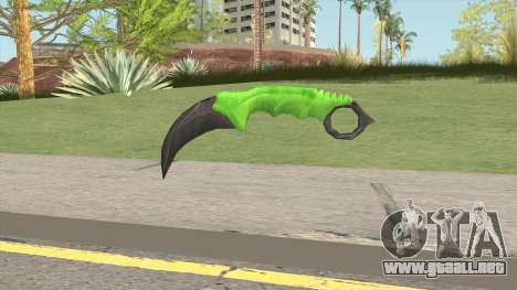 Knife V1 (Apocalypse) para GTA San Andreas