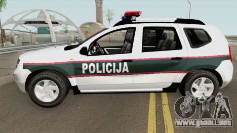 Renault Duster Policija Bih para GTA San Andreas