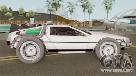 Delorean DMC-12 Time Machine BTTF 2 para GTA San Andreas