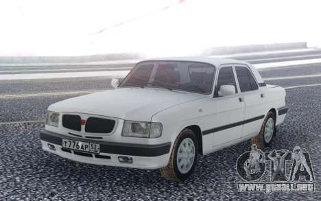 GAZ 3110 Volga Viejo modelo para GTA San Andreas