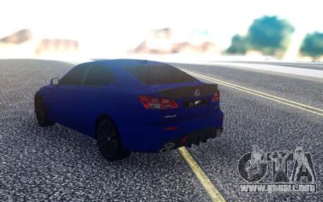 Lexus IS-F para GTA San Andreas