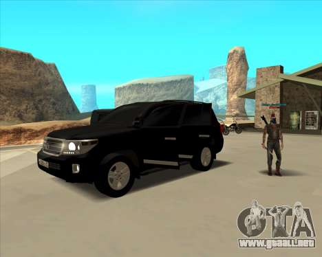 Toyota Land Cruiser 200 2013 para GTA San Andreas