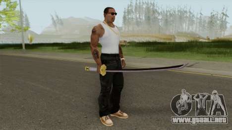 Roronoa Zoro Weapon para GTA San Andreas